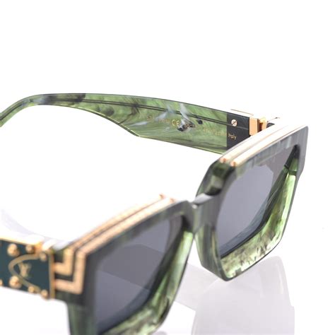 louis vuitton millionaire sunglasses green|louis vuitton clearance sale sunglasses.